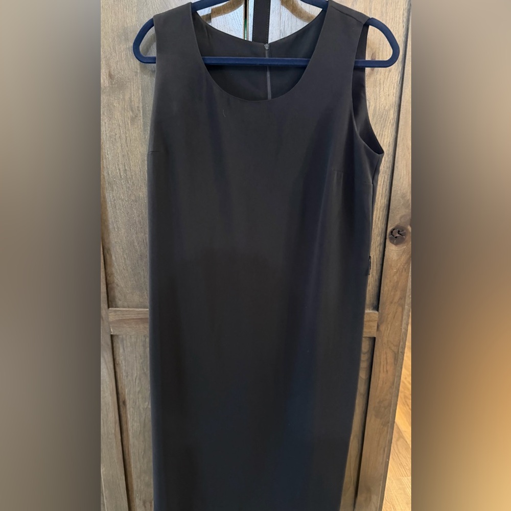 Willi Smith Black Midi Dress with Textured Jacket